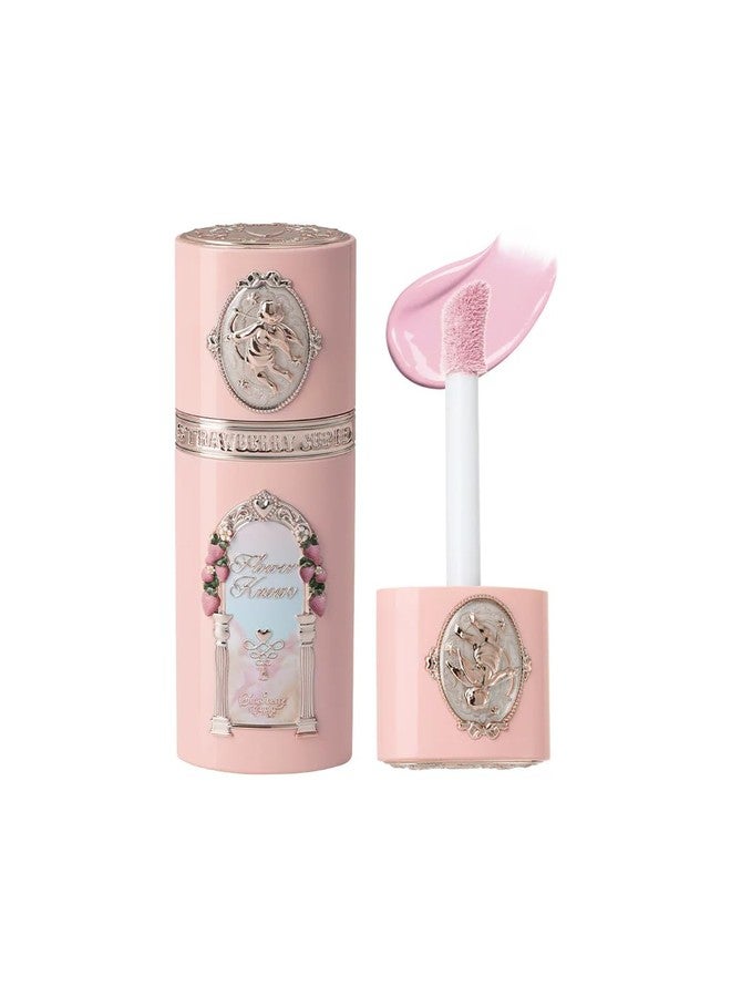 Flower Knows Strawberry Cupid All Day Glow Liquid Blush,Sweat & Water-Resistant Dewy Blush for Cheeks,Blendableand Hydrating Baby Pink Face Makeup for Women & Girls,0.25 Fl Oz(01 Frosty Strawberry) - Image 1